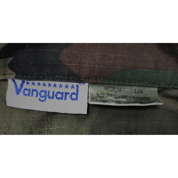 Vanguard Woodland Camouflage Jacket Size Medium Regular - Picture 3 of 5